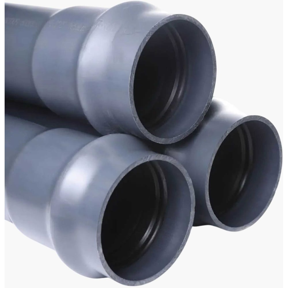 Изображение товара Труба напорная AQUAVIVA НПВХ 125 SDR 26 PN10 225-8,6-3000 ГОСТ Р 51613-2000 AQV3225086 41787