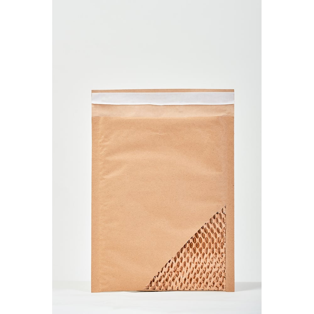 Изображение товара Крафт-конверт с прослойкой из сетчатой бумаги BumAlt Perfecto 205х255 мм 95 шт