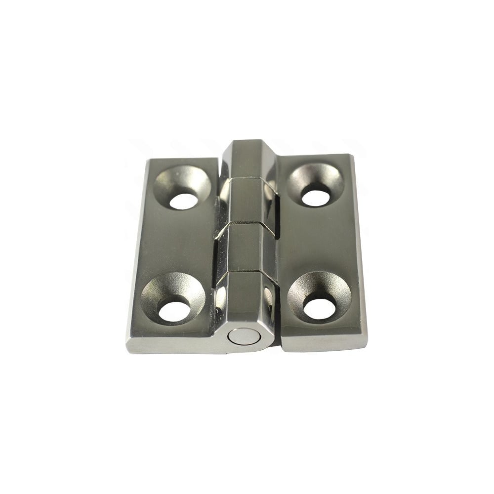 Изображение товара Петля накладная ООО Лентамет 60x60x8мм нержавеющая сталь AISI 304 универсальная