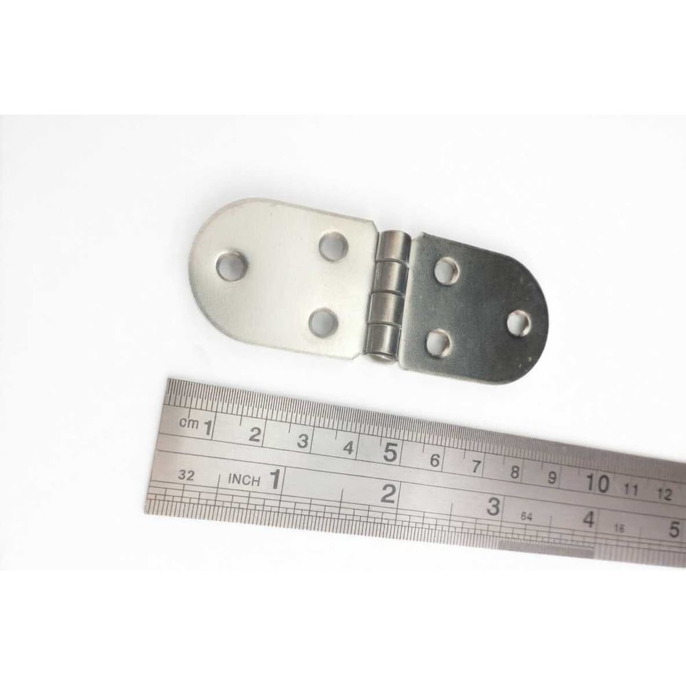 Изображение товара Петля потайная 80x30 из нержавеющей стали AISI 304 Лентамет