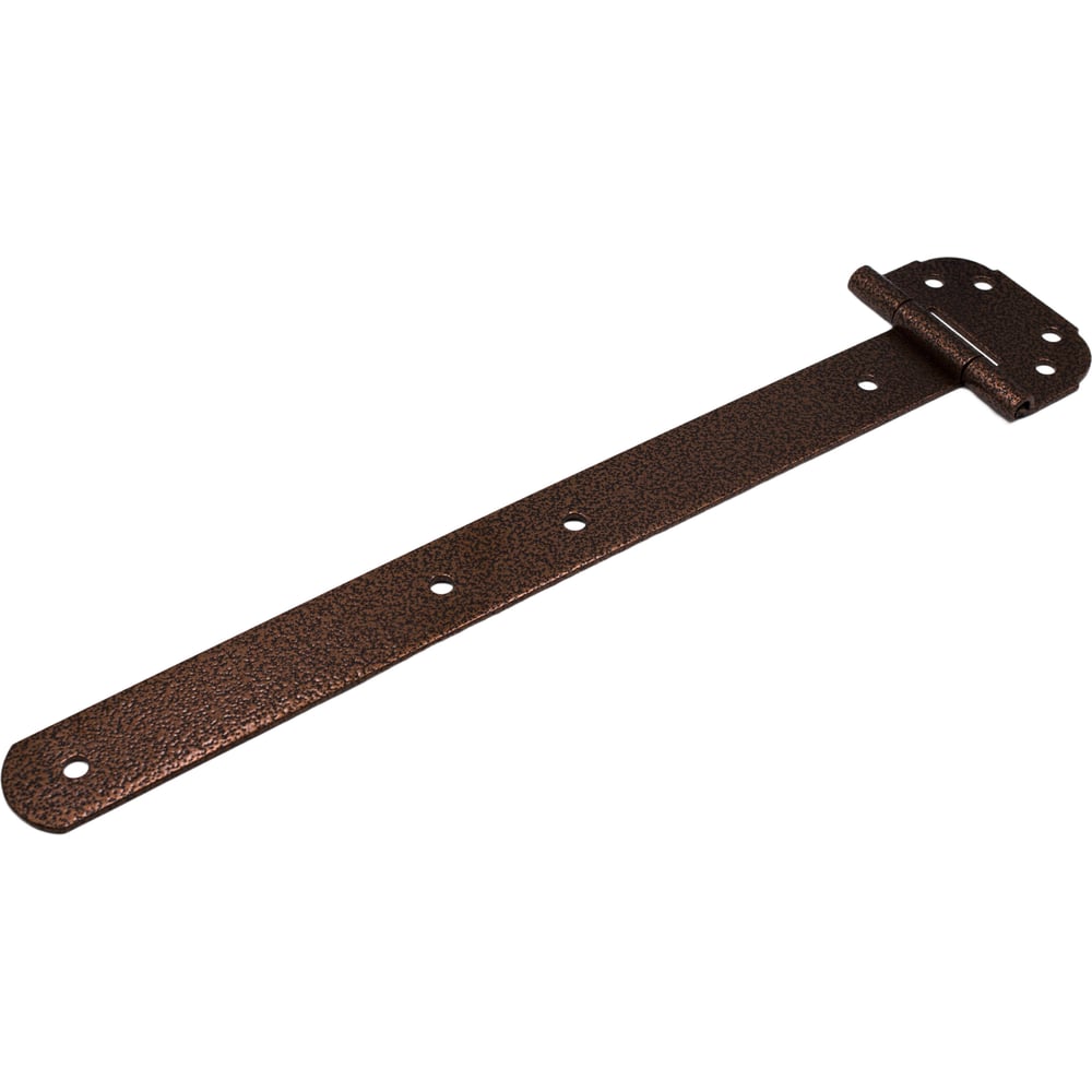 Изображение товара Петля-стрела Дверной Страж ПС-500 медь накладная 500х50 профессиональный монтаж