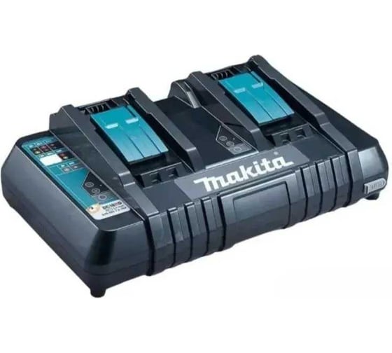 Изображение товара Зарядное устройство Makita DC18RD быстрое двухпортовое (LXT 18В) 630876-7