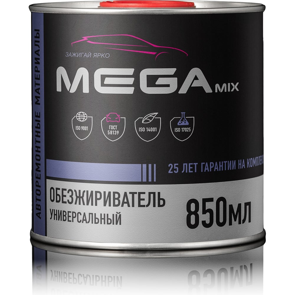 Изображение товара Обезжириватель для автомобиля универсальный Megamix 850 мл 4673755224050 Изображение товара Обезжириватель для автомобиля универсальный Megamix 850 мл 4673755224050