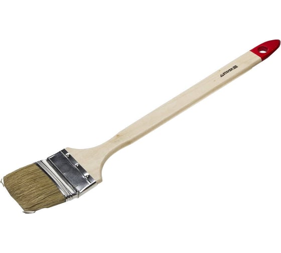 Изображение товара Радиаторная кисть STAYER UNIVERSAL светлая натуральная щетина, деревянная ручка, 63мм, 2.5" 0111-63