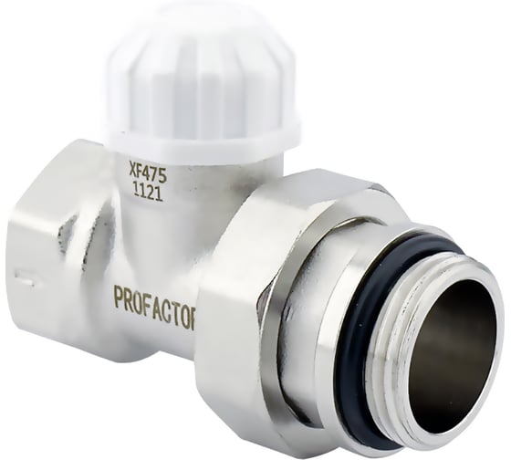 Изображение товара Клапан термостататический прямой с уплотнением PROFACTOR 1 PF RVT 855