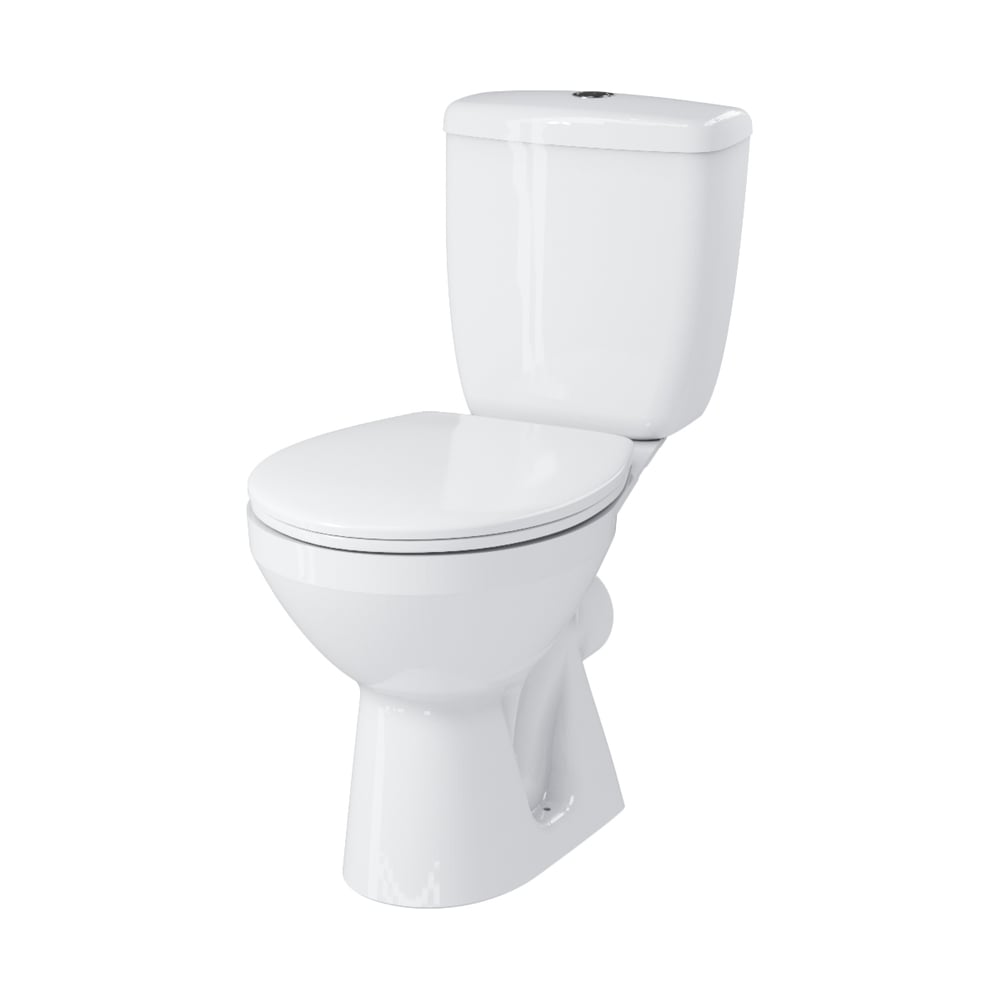 Изображение товара Компакт Cersanit MITO GREY 031 напольный унитаз с каскадным сливом белый