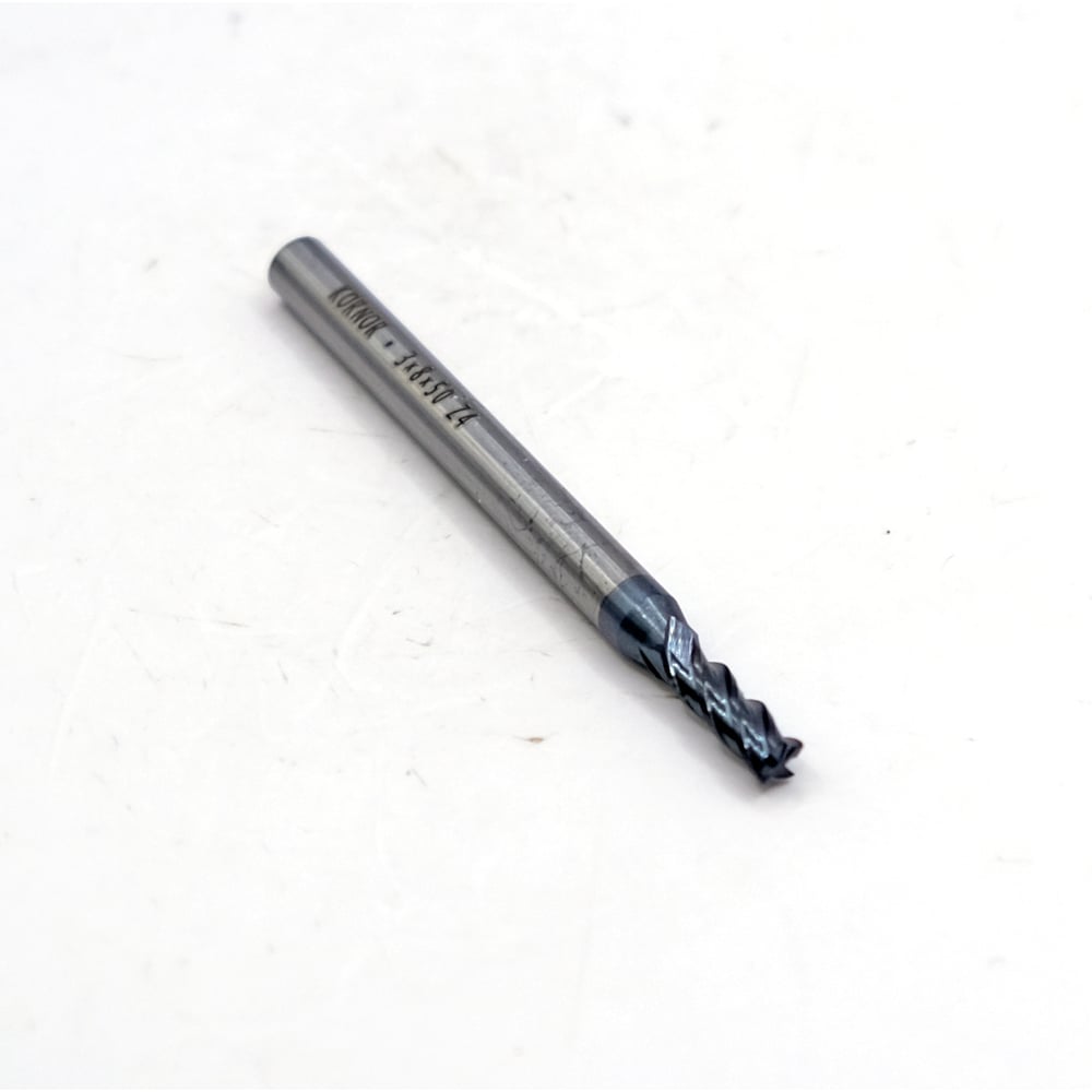 Изображение товара Фреза концевая KORNOR 3х8х50 Z4 с покрытием AlTiN