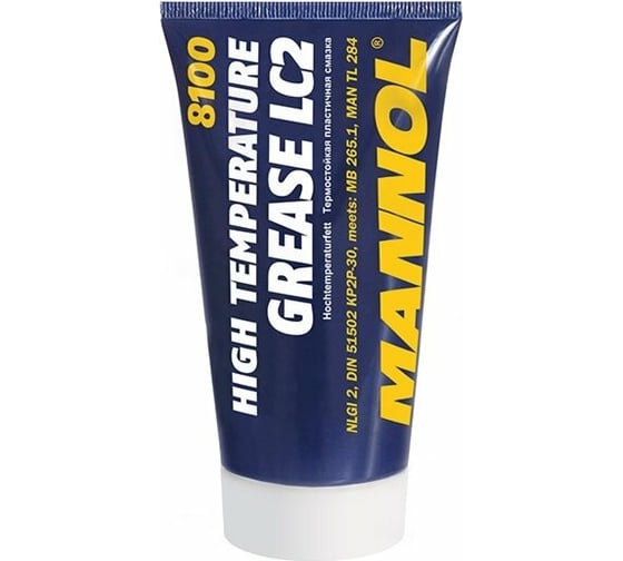 Изображение товара Термостойкая пластичная смазка MANNOL LC-2 High Temperature Grease, 100 гр. 2143