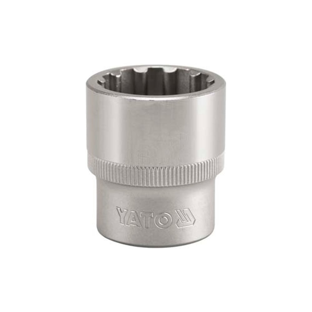 Изображение товара Головка торцевая YATO SPLINE 1/2DR 14 мм 38 мм YT-1466Y