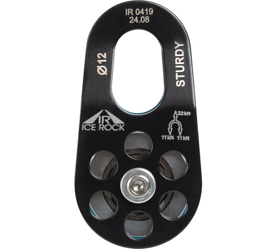 Изображение товара Блок-ролик ICE ROCK Sturdy стальной с подшипником, ролик нерж IR 0419