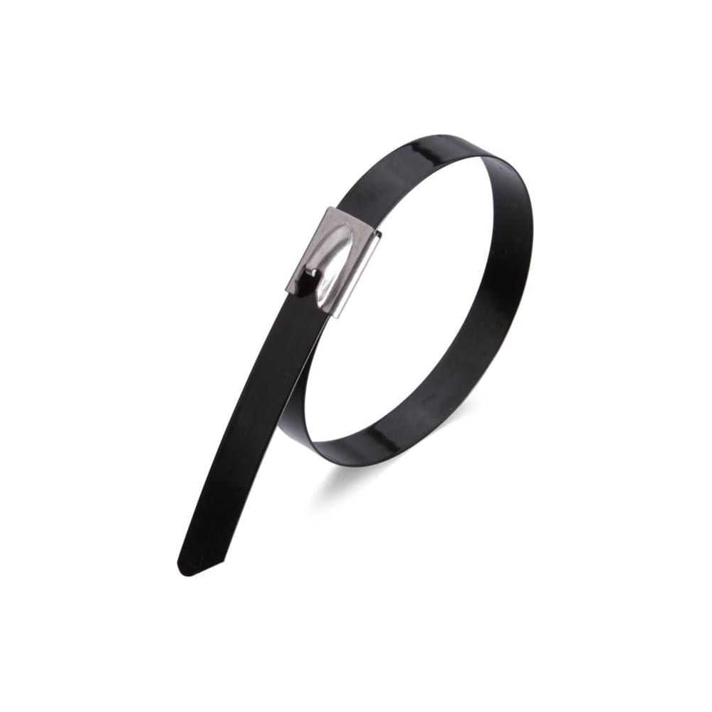 Изображение товара Хомут стяжной из нержавеющей стали Arnezi 4.6x700мм 10шт полимерное покрытие