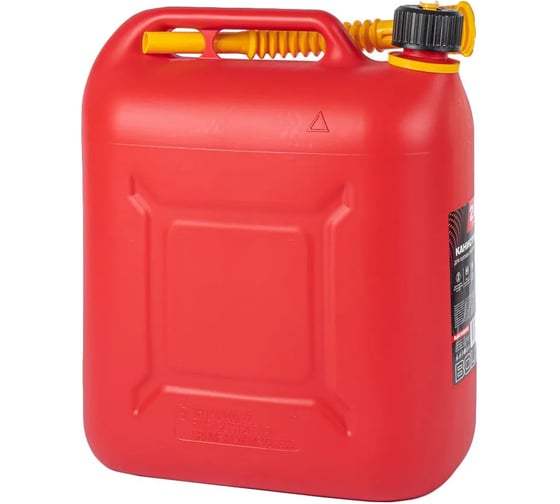 Изображение товара Канистра BOLK 20л для топлива пластиковая, крышка с защитой от детей, красная BAA105120