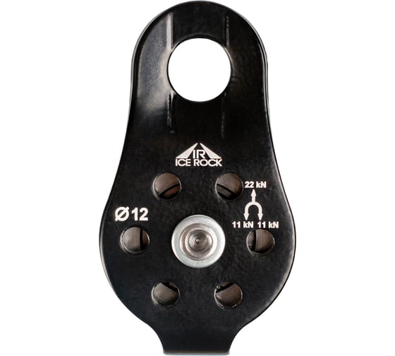 Изображение товара Блок-ролик ICE ROCK с фиксированными щечками с подшипником, ролик нерж IR 0403-2