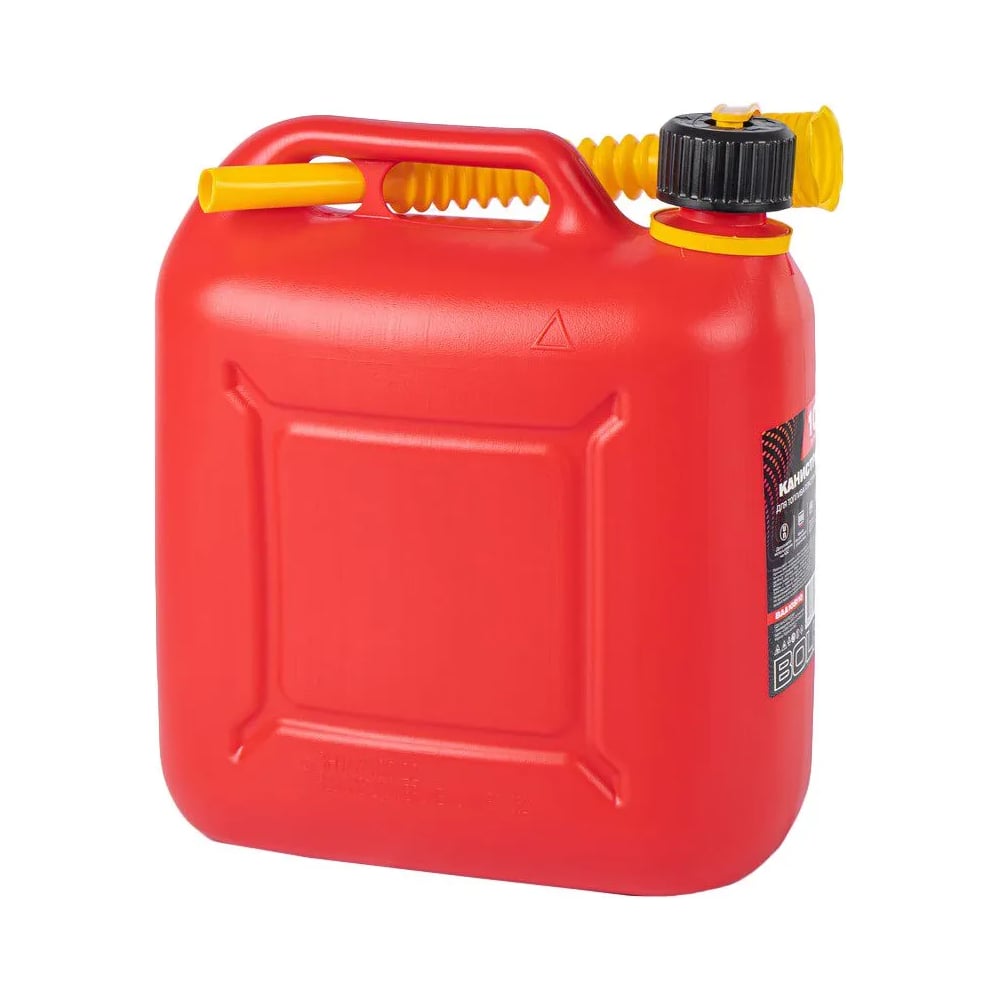 Изображение товара Канистра BOLK 10л для топлива пластиковая с защитой от детей красная