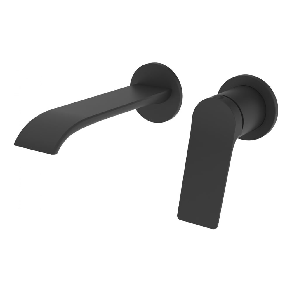 Изображение товара Встроенный смеситель для раковины ViEiR настенный черный V343513-C