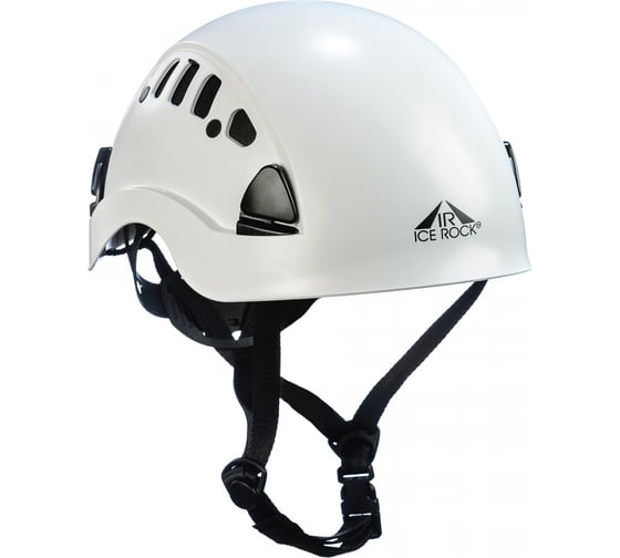 Изображение товара Каска защитная с вентиляционными отверстиями ICE ROCK белая IR 1410.W