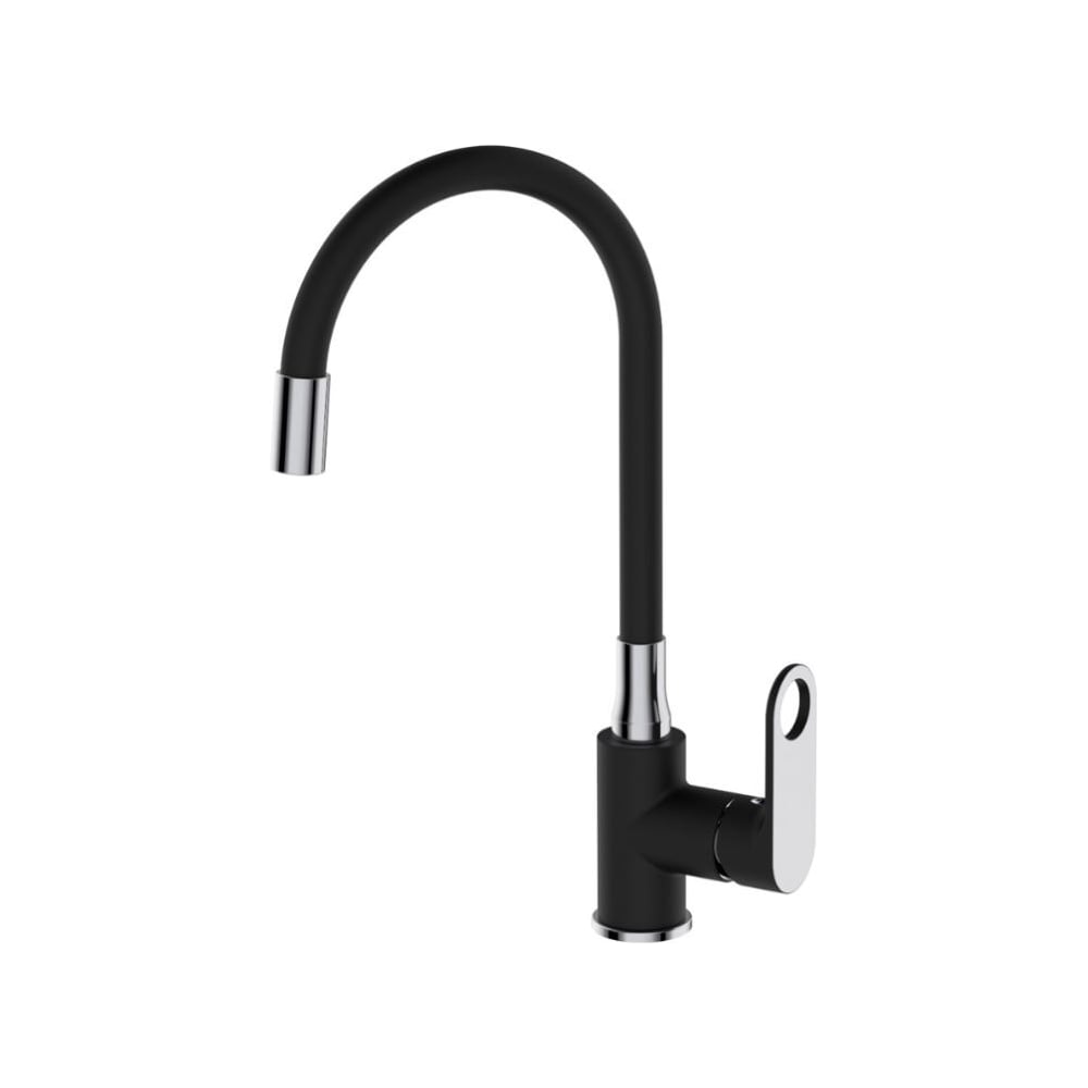 Изображение товара Смеситель для кухни однорычажный ViEiR латунный черный V043521-C