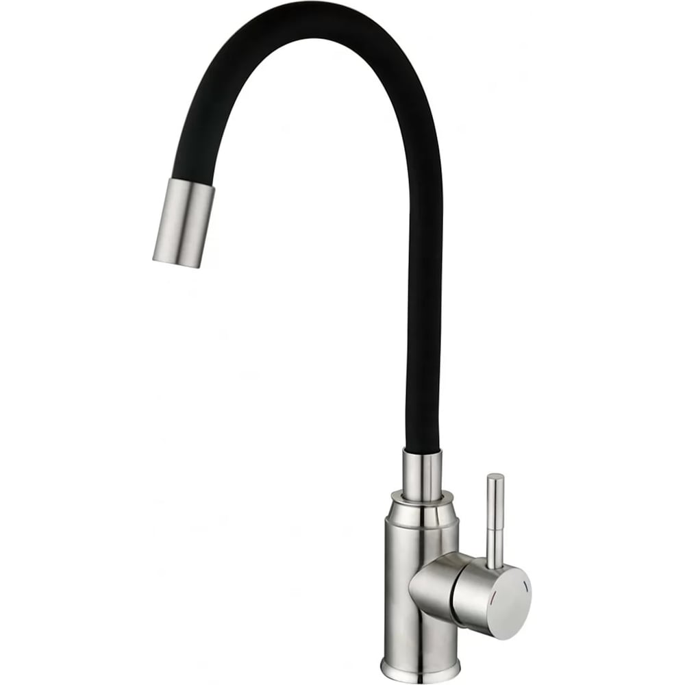 Изображение товара Смеситель для кухни однорычажный ViEiR нержавеющая сталь с гибким изливом