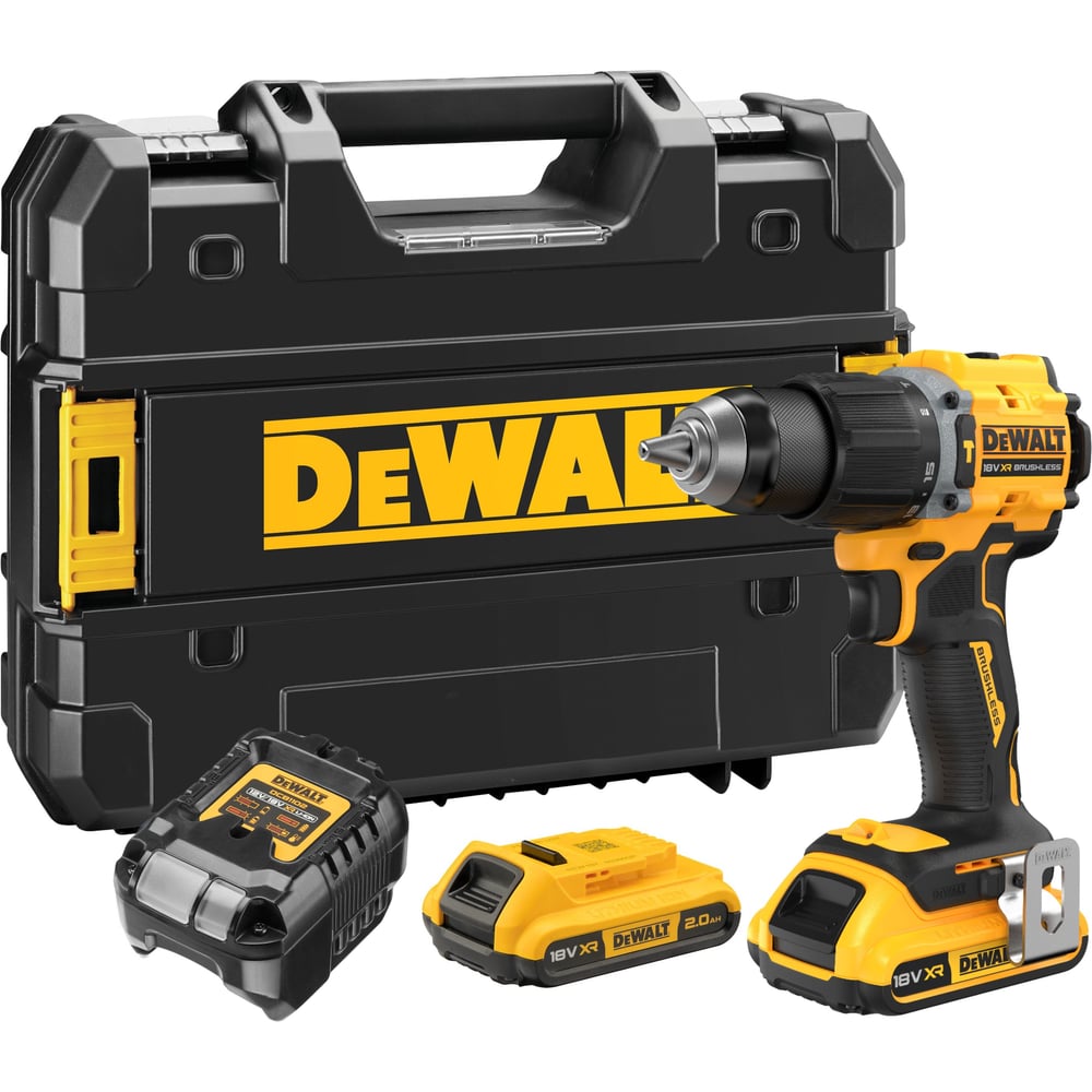Изображение товара Ударная дрель-шуруповерт DEWALT DCD799D2T 18 В профессиональный