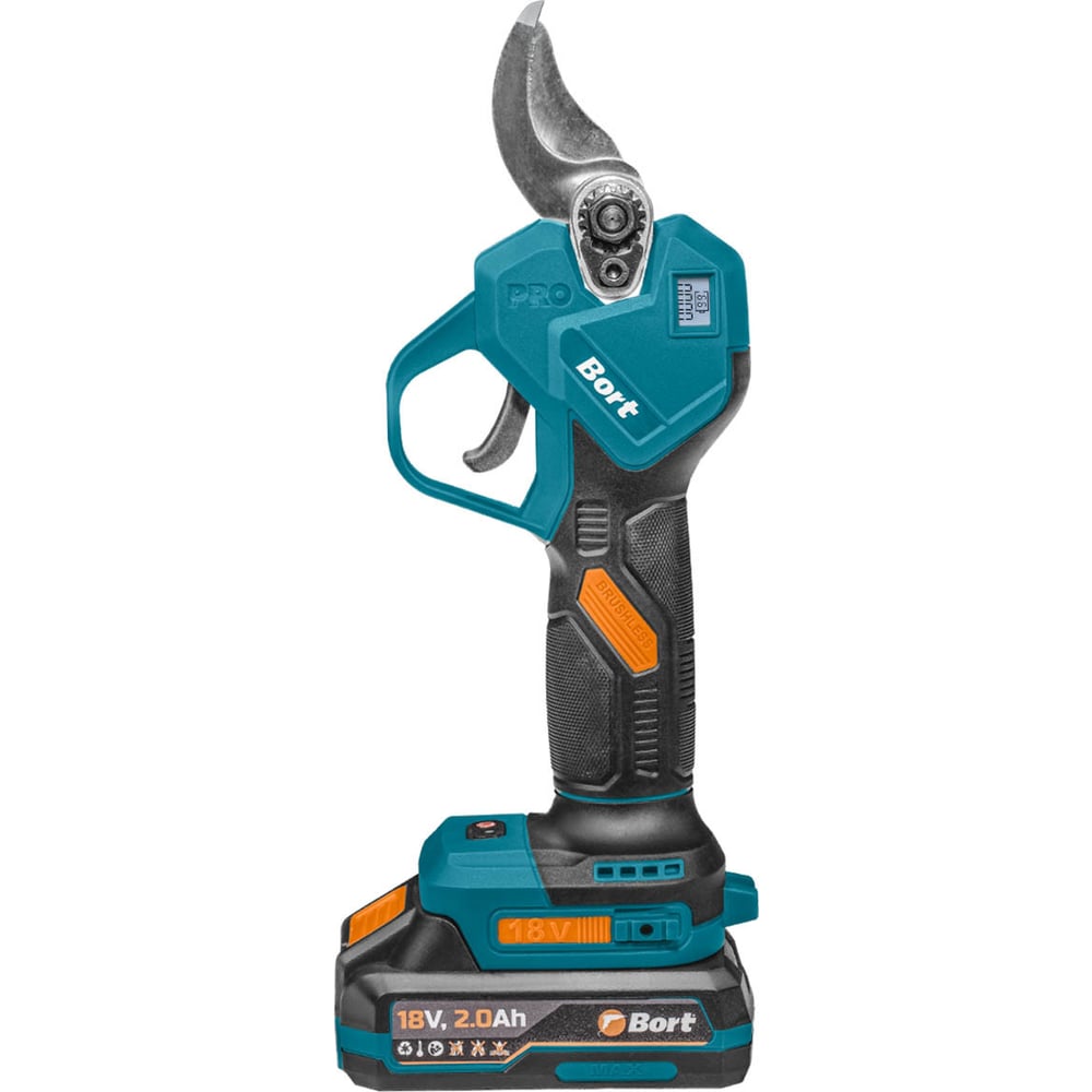 Изображение товара Аккумуляторный секатор BORT BGS-21Li-Pro 18V Makita LXT бесщеточный