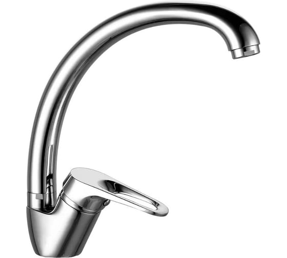 Изображение товара Смеситель для кухни однорычажный ViEiR с высоким изливом, латунь, хром V013521