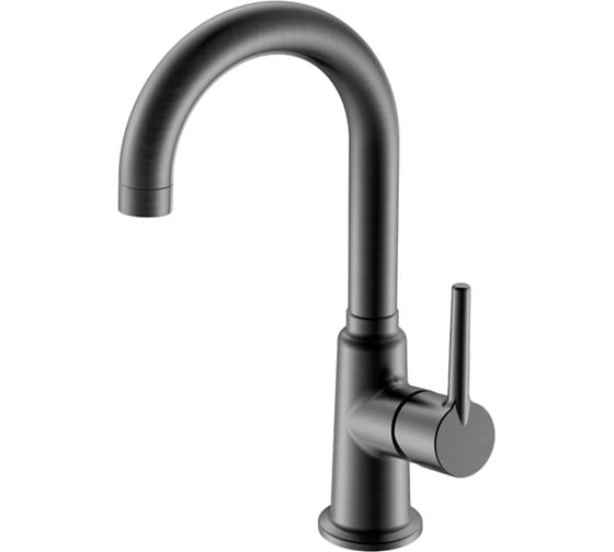 Изображение товара Смеситель для кухни однорычажный ViEiR с высоким изливом, латунь, графит V103522-G