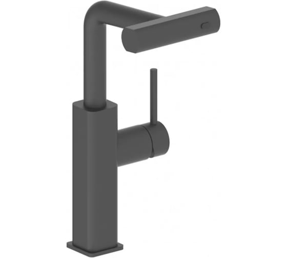 Изображение товара Смеситель для кухни однорычажный ViEiR с выдвижной лейкой и подключением фильтра, черный V15054-C