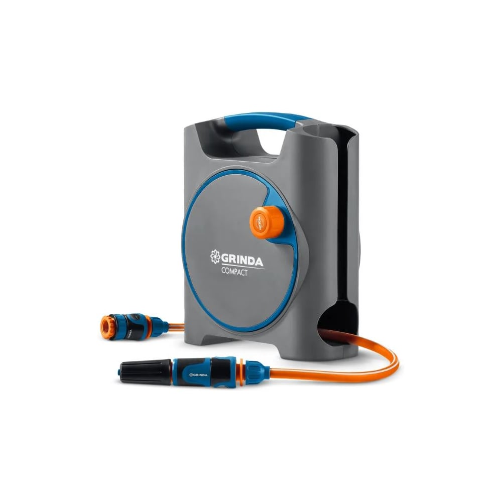 Изображение товара Поливочный набор Grinda COMPACT 10 м шланг 1/2 с быстрым соединением и аксессуарами