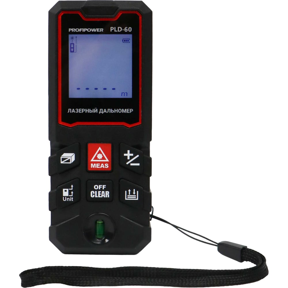 Изображение товара Лазерный дальномер Profipower 60 м PLD-60 для профессиональных измерений
