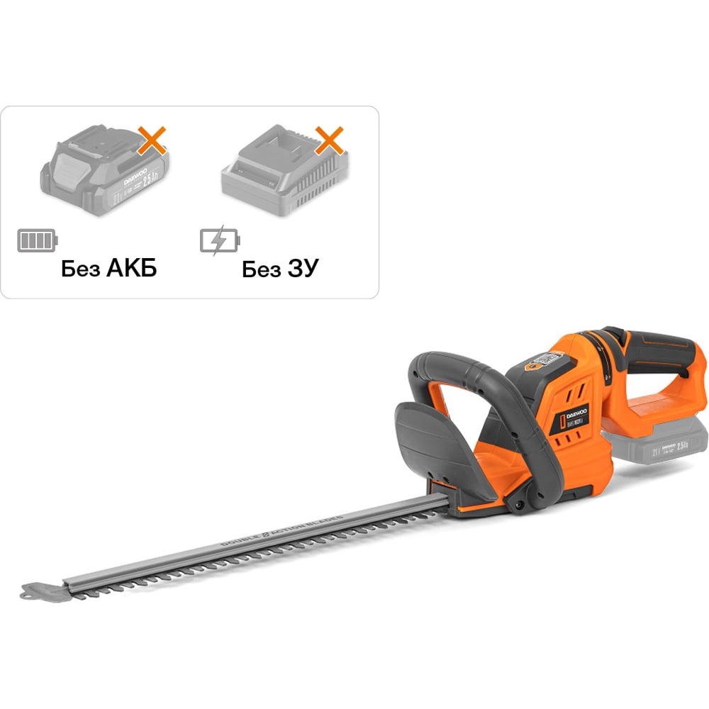 Изображение товара Кусторез аккумуляторный DAEWOO DAHT 1621Li без АКБ и ЗУ
