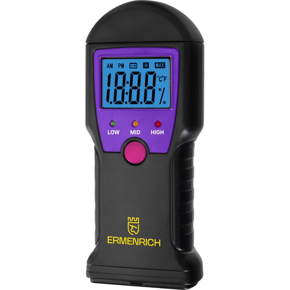 Изображение товара Датчик влажности и температуры воздуха и материалов Ermenrich Wett MW10