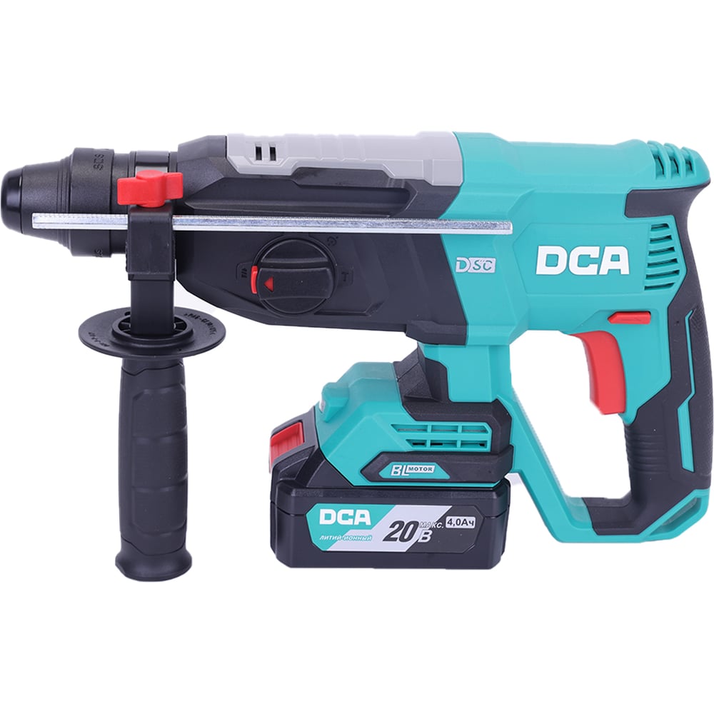 Изображение товара Аккумуляторный перфоратор DCA ADZC02-26 с 3 режимами и 2 аккумуляторами 20V
