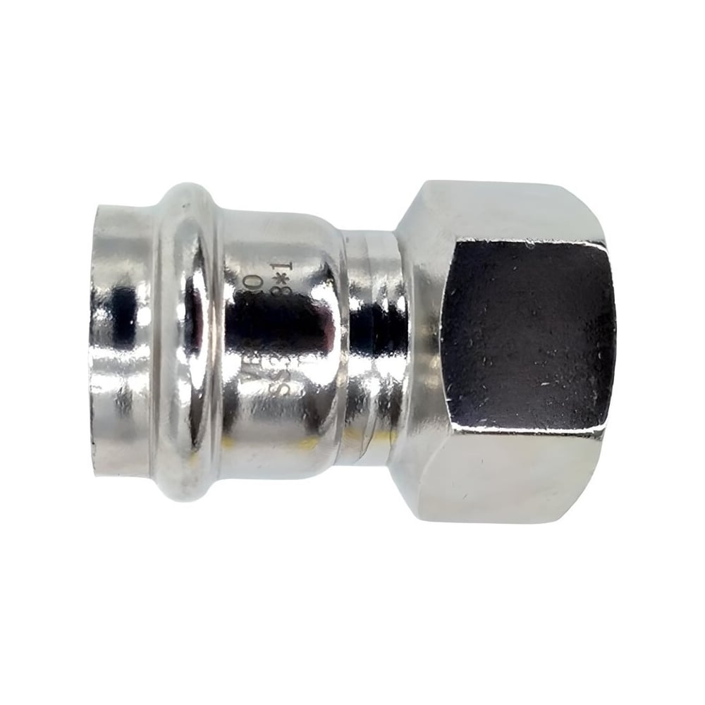 Изображение товара Нержавеющая муфта переходная ViEiR 42х1.1/2 для систем отопления и водоснабжения