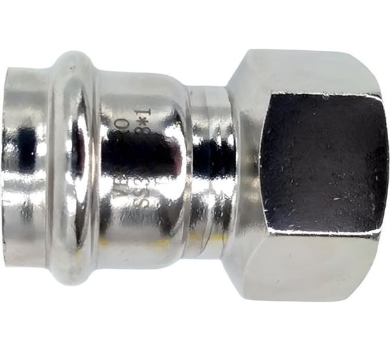 Изображение товара Муфта нержавеющая ViEiR 15х1/2 гайка для подключения и ремонта трубопроводов VPSF153