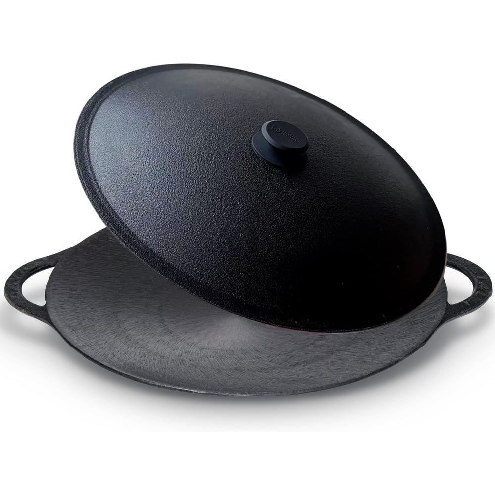 Изображение товара Чугунный садж с крышкой Davr Metall 40 см