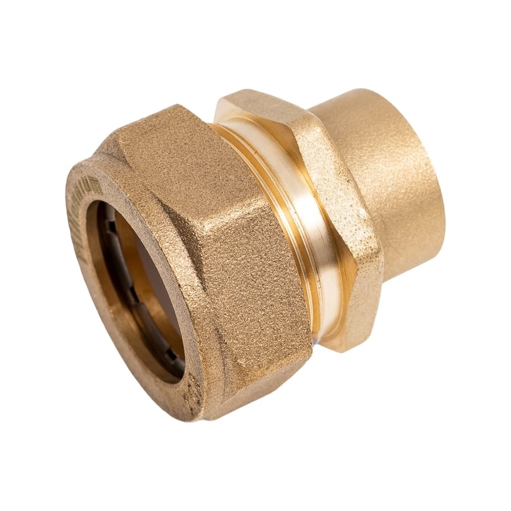 Изображение товара Муфта никель для гофрированной трубы ViEiR 20х1 дюйм внутренняя резьба