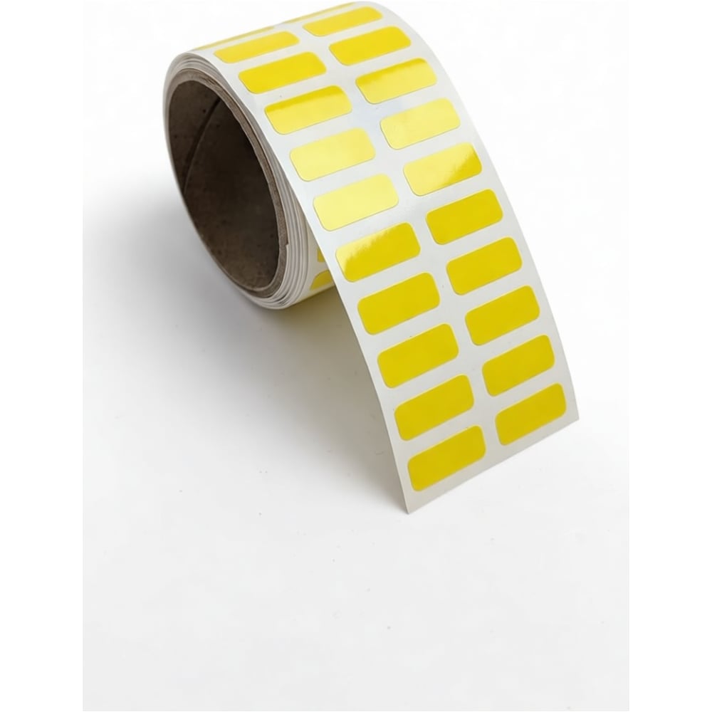 Изображение товара Этикетки в рулоне для ТТ печати 15х6мм нейлон желтые 3000 шт