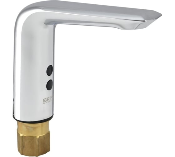 Изображение товара Смеситель сенсорный для раковины, латунный корпус, цвет ХРОМ. Brimix 088