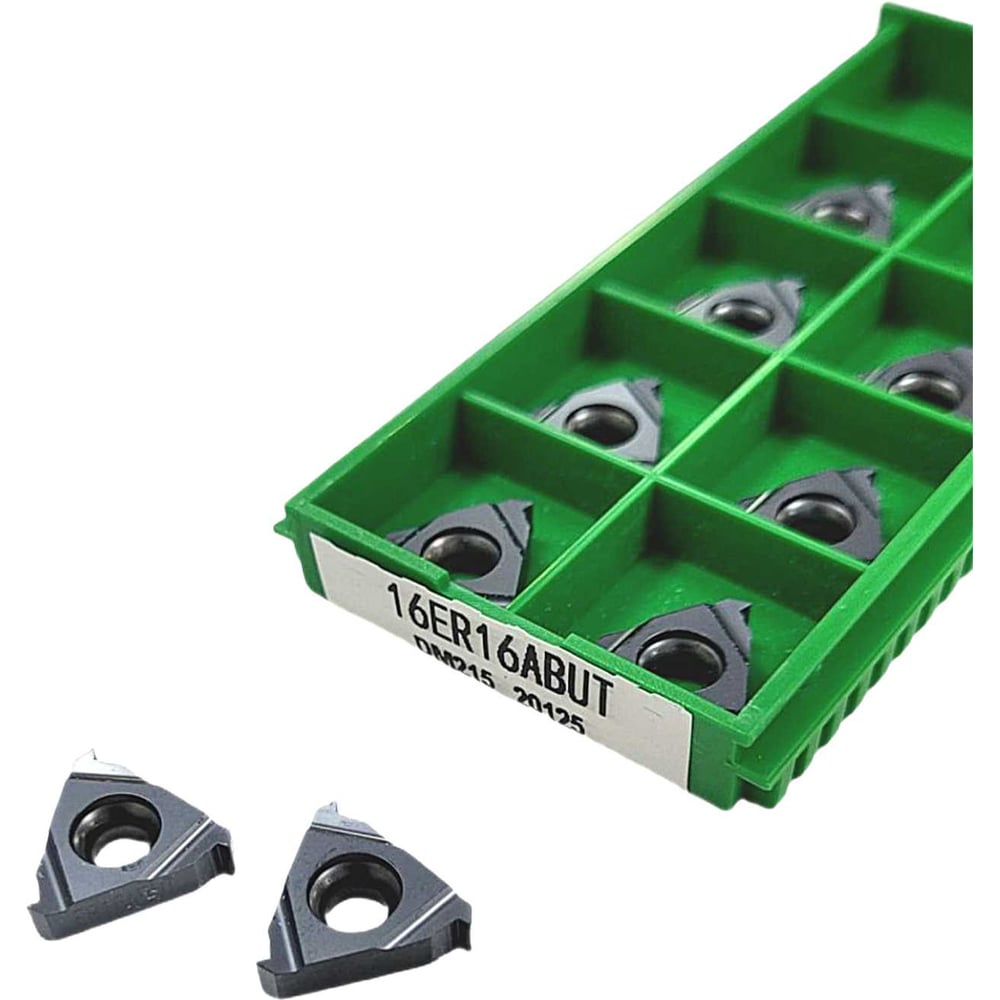 Изображение товара Пластина твердосплавная DAKSTOOLS 16ER16ABUT DM215 1616215 для нарезания резьбы