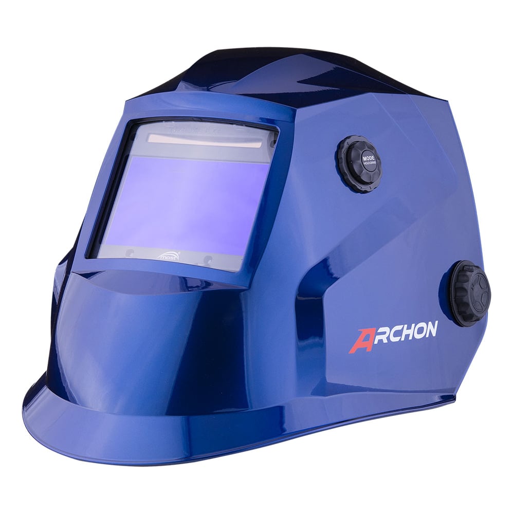 Изображение товара Маска сварщика MOST ARCHON Blue True View+ TRS с регулировкой затемнения и запасным стеклом