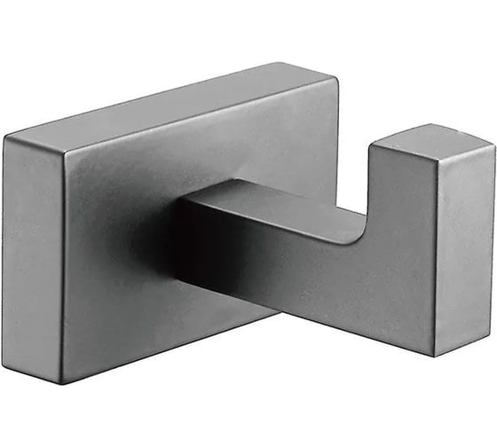 Изображение товара Крючок одинарный для полотенца ViEir, графит, V5001-G