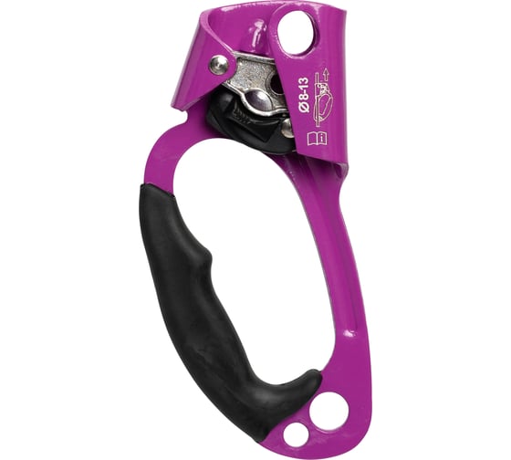 Изображение товара Зажим ручной Vertical Жумар левый фиолетовый ver 0101-1.violet