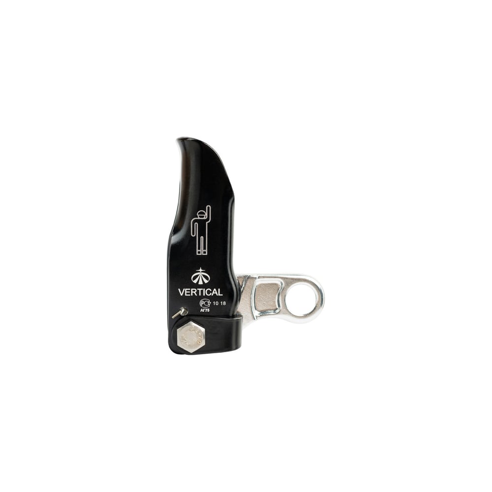 Изображение товара Зажим для двойной веревки Vertical ver 0114 алюминий 8-11 мм блокиратор обратного хода