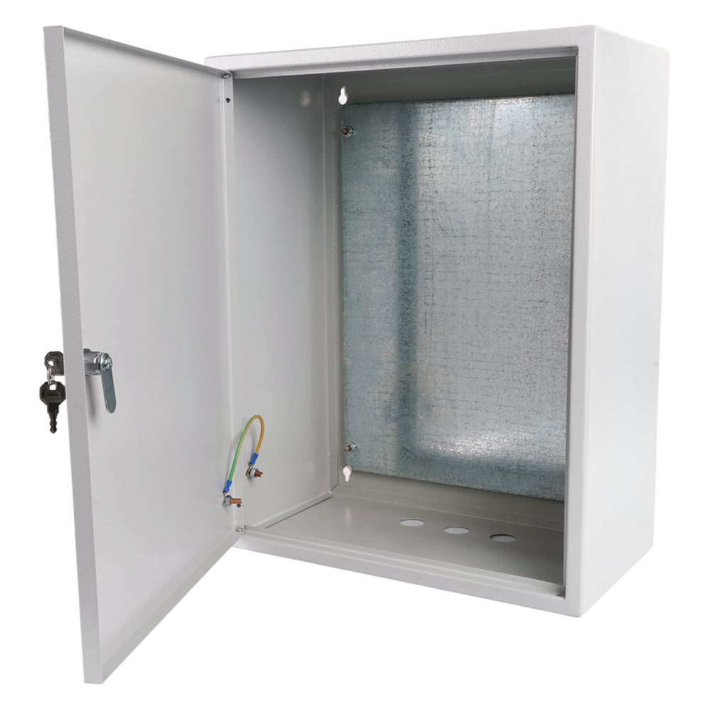 Изображение товара Металлический шкаф для электрооборудования STEKKER EBX60-2/2-0-31 настенный 500х400х220 мм