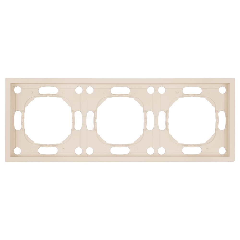 Изображение товара Рамка 3-местная STEKKER Эмили кашемир PFR00-5003-08