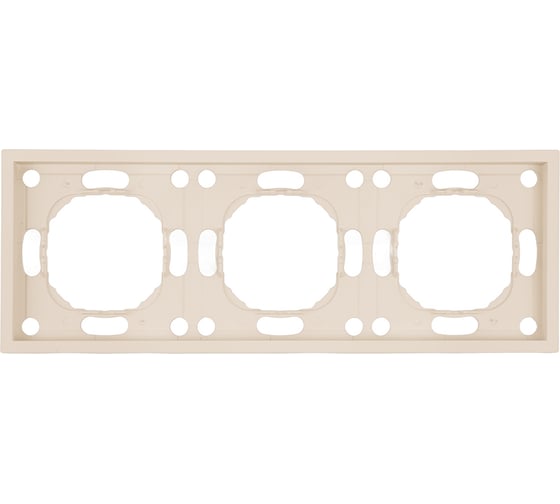 Изображение товара Рамка 3-местная STEKKER серия Эмили, PFR00-5003-08, кашемир, soft touch 49912