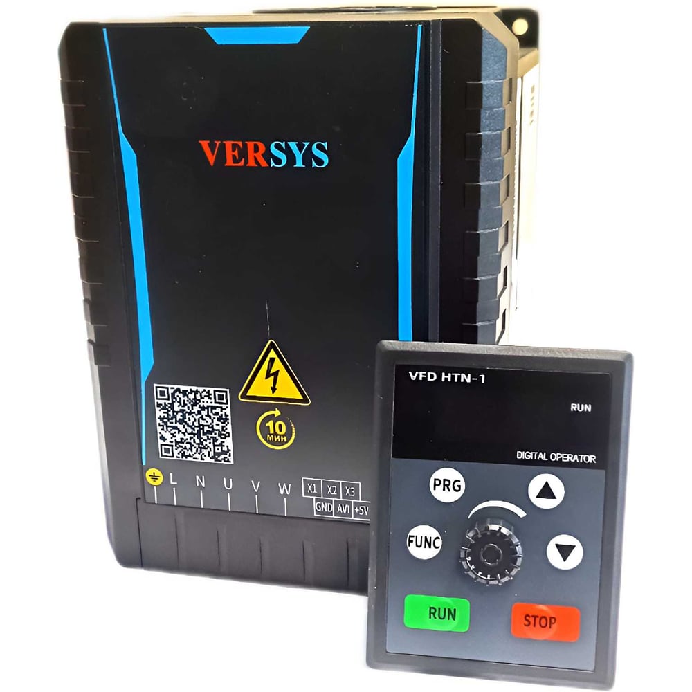 Изображение товара Преобразователь частоты VERSYS GS-100-1.5S1 1.5 кВт 220V для электродвигателей