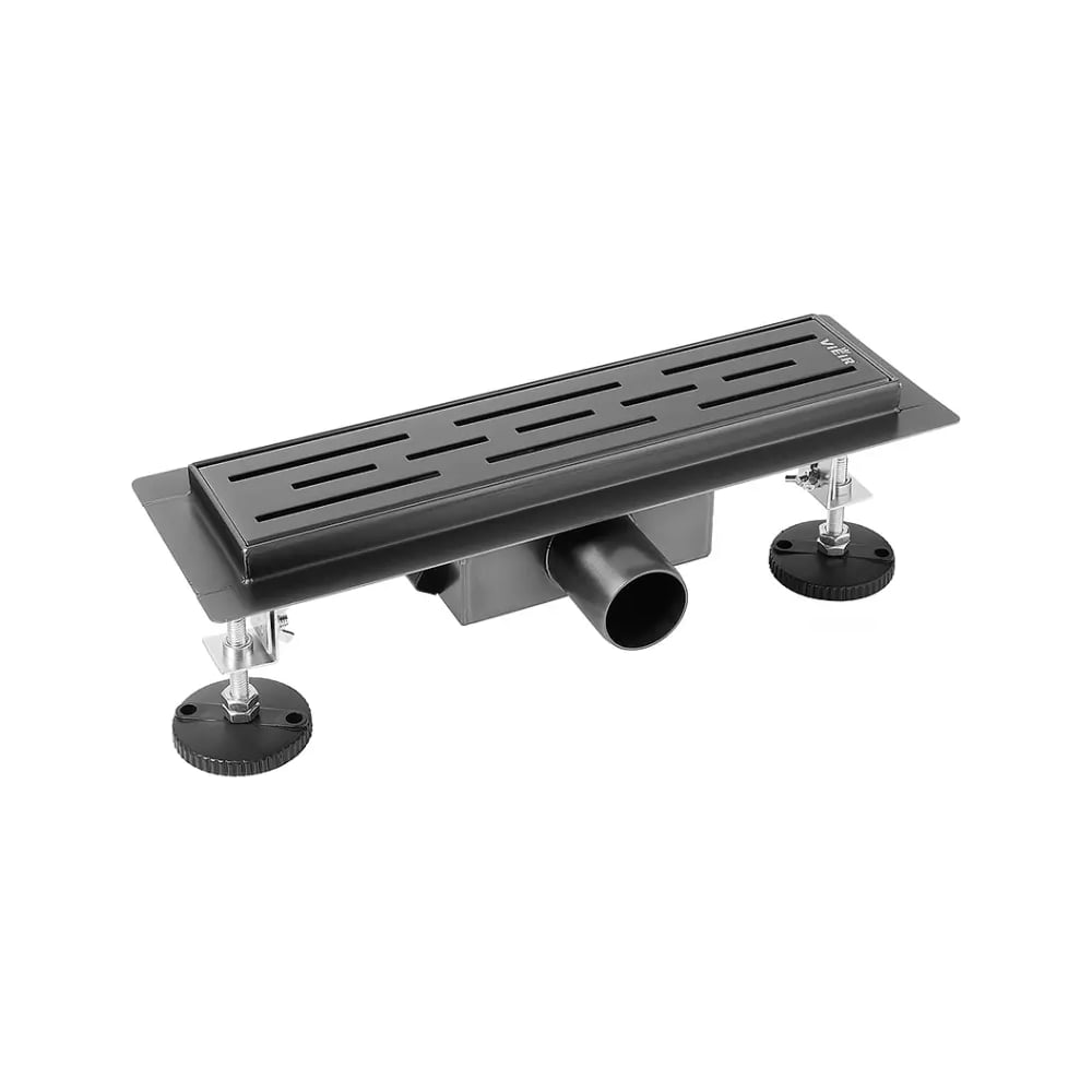 Изображение товара Душевой трап VIEIR 90 см графит с сухим затвором для больших душевых DL90-G