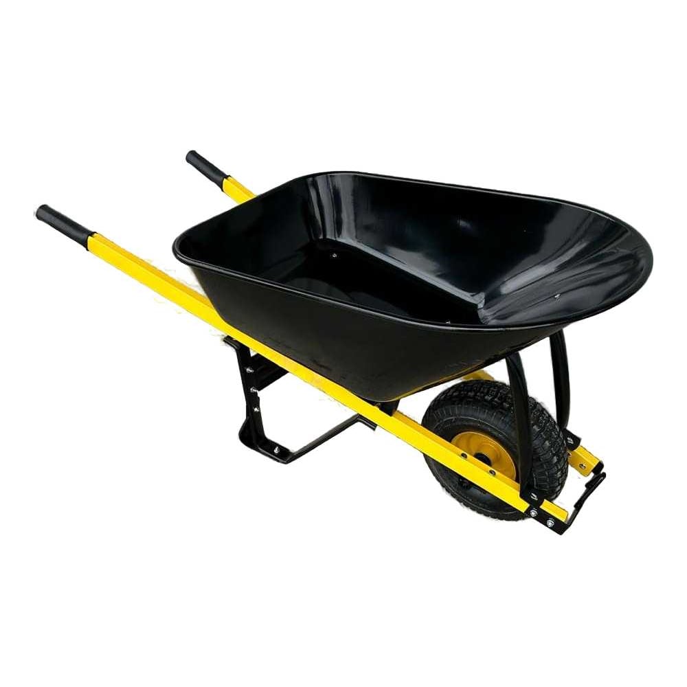 Изображение товара Одноколесная электрическая тачка GEVA MAXI 140 л металл пневматическое колесо