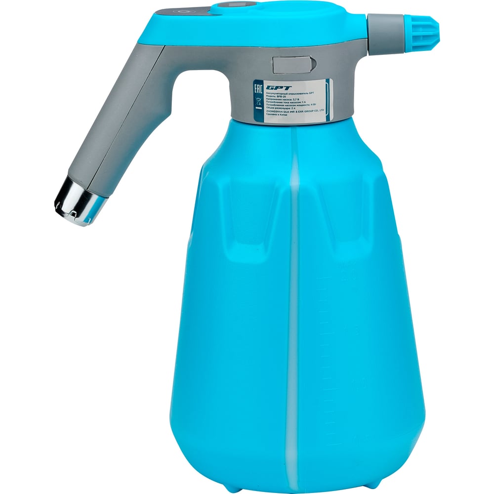 Изображение товара Аккумуляторный опрыскиватель GPT ВFB-2li для сада и огорода